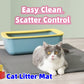 Waterproof double-layer cat litter mat